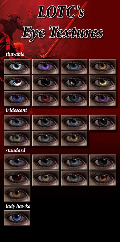 LOTC s Eye Textures