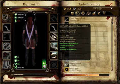 Elvhenan Weapons v2_0 at Dragon Age: Origins - mods and community