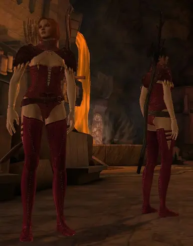 Red Chasind Robe