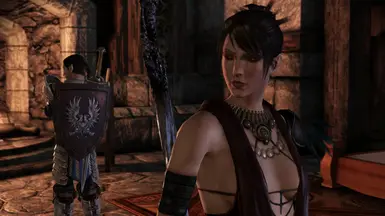 Mahariel and Alistair at Dragon Age: Origins - mods and community