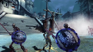 Warden swords and large shields