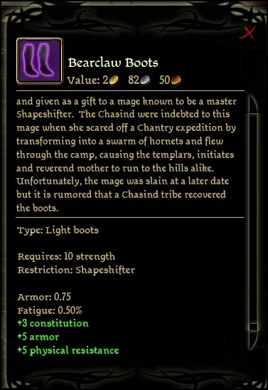 Boots Stats