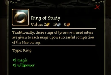 Ring of Study Stats