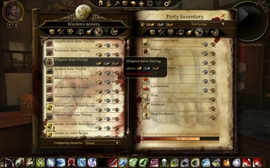dragon age origins inventory mod