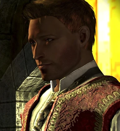Alistair waiting at the altar