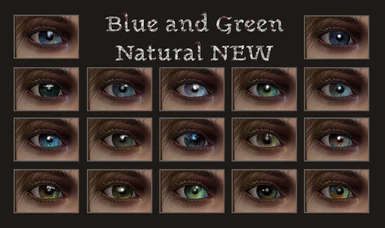 Blue and Green NEW