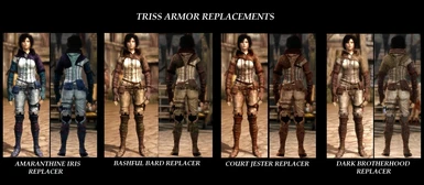 TRISS ARMOR REPLACEMENT TEXTURES