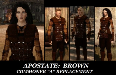 Apostate  Commoner A Brown