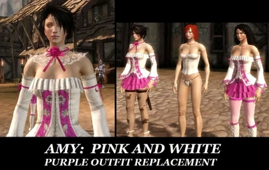 Amy Pink and White