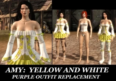 Amy Yellow and White