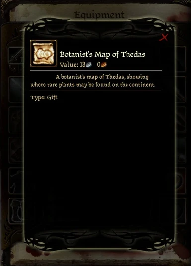 Botanist Map of Thedas