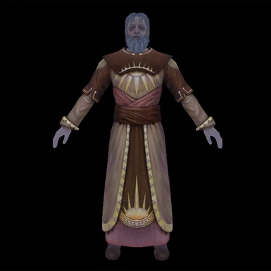 Chantry robes in toolset