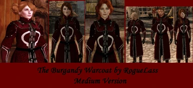Burgandy Warcoat medium