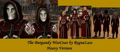 Burgandy Warcoat heavy