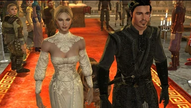 the grey warden weddings alistair plus male cousland and anora at dragon age origins mods community great hairstyles for winter black hair