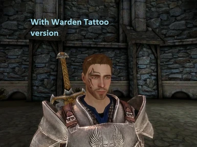 Alistair with Warden Tattoo