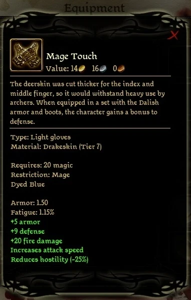 Mage Touch Gloves