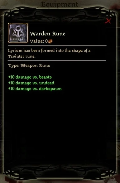 Wardens Rune
