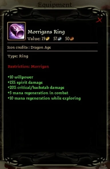 Morrigans Ring