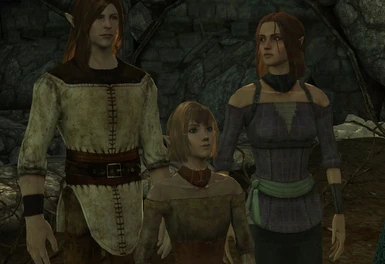 Lothering Elf Family
