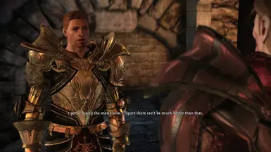 Mahariel and Alistair at Dragon Age: Origins - mods and community