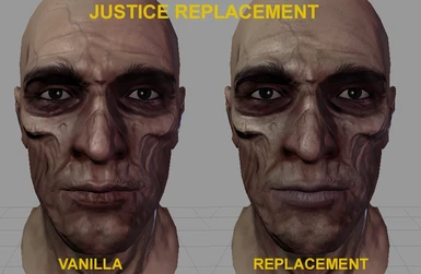 SJC's Vanilla Face Textures Replacements