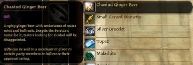 Non-Alcohol Oghren Gifts - DLC Edition at Dragon Age: Origins