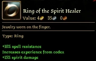 Spirit Healer Ring
