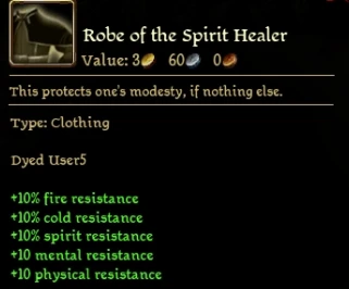 Spirit Healer Robe