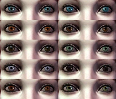 Eye Textures 1-10