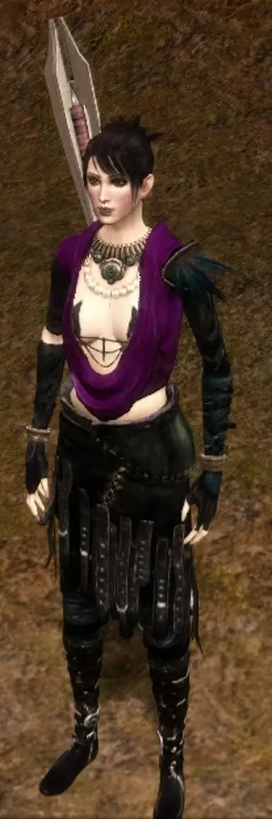 morrigan ashes inspired robe at Dragon Age: Origins - mods and