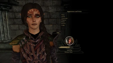 In the Character Creator
