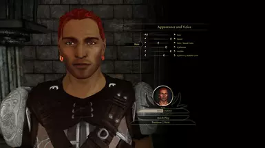 color difference-- vanilla earring (right ear) vs modded earring (left ear)