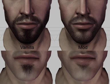Full beard and soul patch comparisons