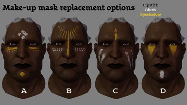 New Qunari make-up options (choose only one!)