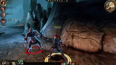 Savegame at beginning of Golems of Amgarrak at Dragon Age: Origins