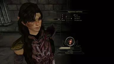 version 2 (here you can see the hair clipping in the cheek rip)