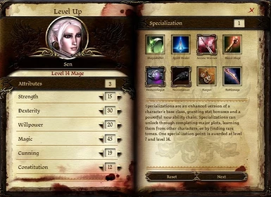 Demonologist and Necromancer Specializations (Also Optional File for Concept Art Icons)