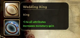 Wedding Ring Stats in game