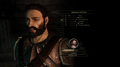 Human male with Duncan's beard