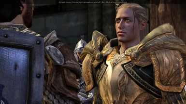 Edited younger Alistair morph for Cailan