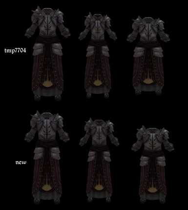 comparison of templar armours