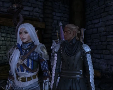 zevran looking at my warden like: talented, brilliant, incredible, amazing, show stopping, unique--