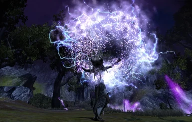 Purple Lightning + Iridescent Healing (Heallight)  Replacer Sample (Conjuring Tempest)