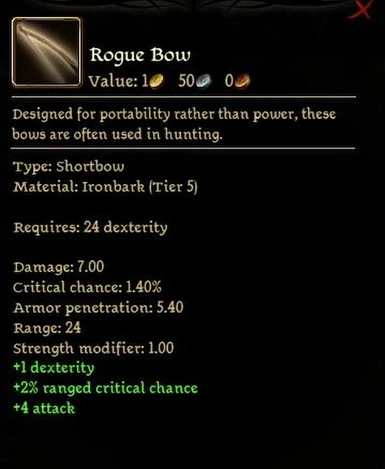Bow Stats