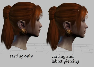 Isabela Earrings - Accessory for Beard Slot