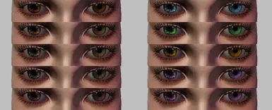 Sun's Tints Extras (On Vanilla &amp; Modded Eyes)