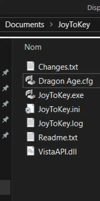 joyToKey folder:
