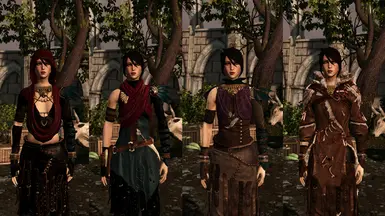 morrigan ashes inspired robe at Dragon Age: Origins - mods and