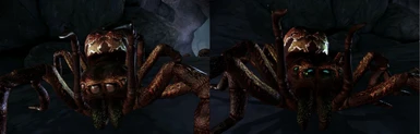 Thaig Crawler (Poisonous Spider Variant) Before/Vanilla and v1.3 After